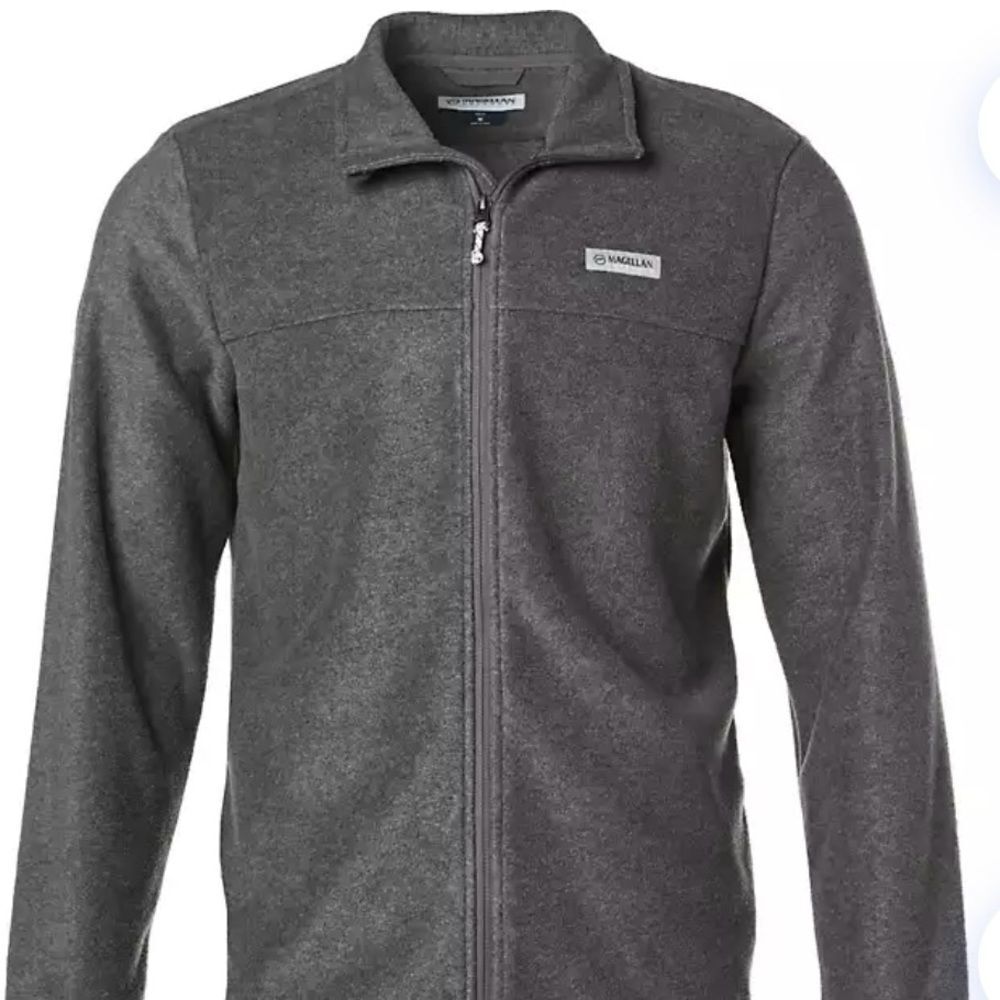 Magellan Outdoors Arctic Fleece Jacket Black size L NWT